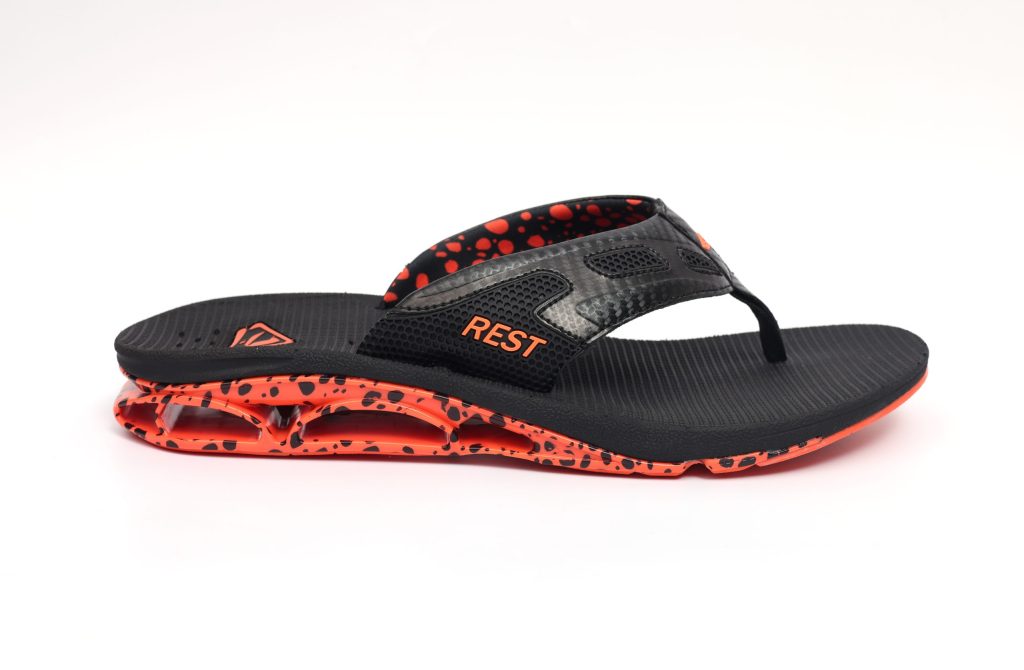 Rest Orange Lazer Sandales 2025