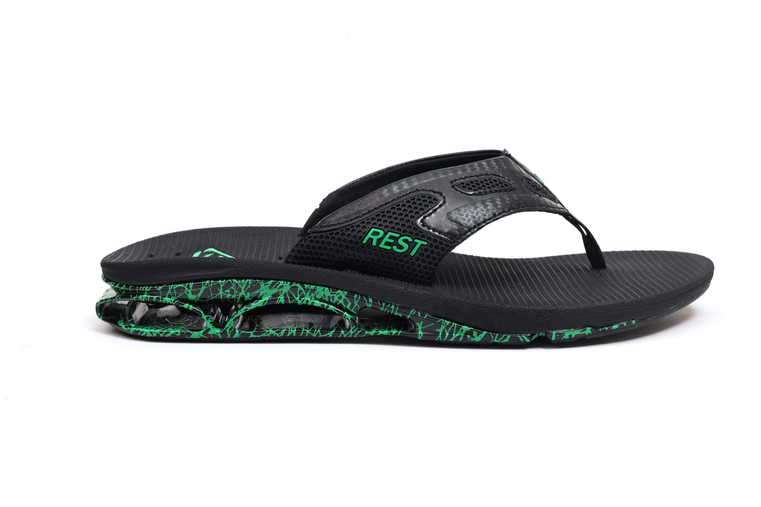 Rest Sandals Lazer Neon Greenarmy 2025