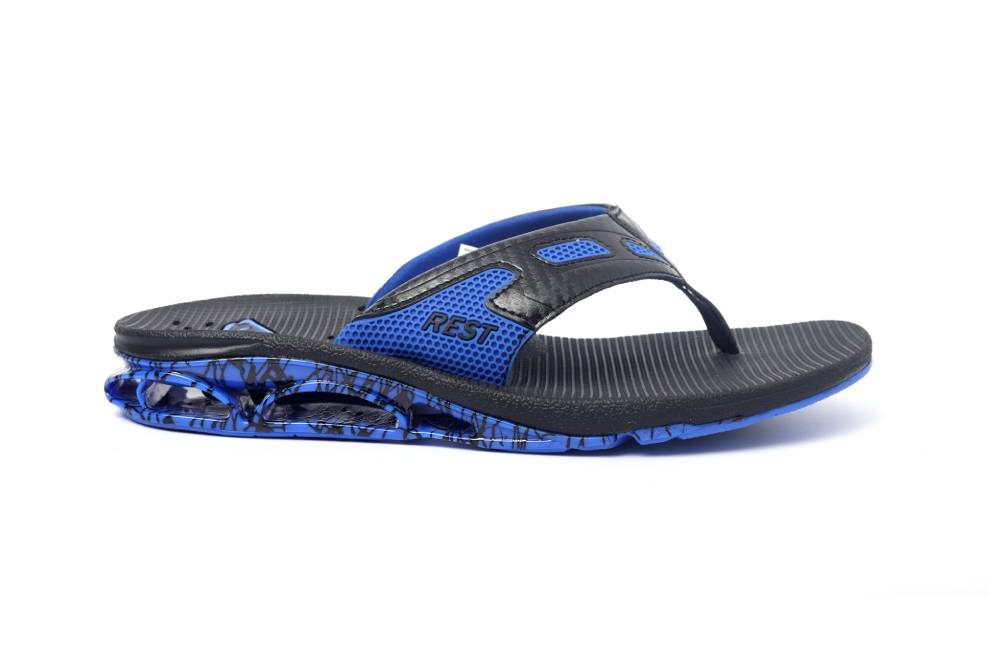Rest X1 Sandales Bleu-Black
